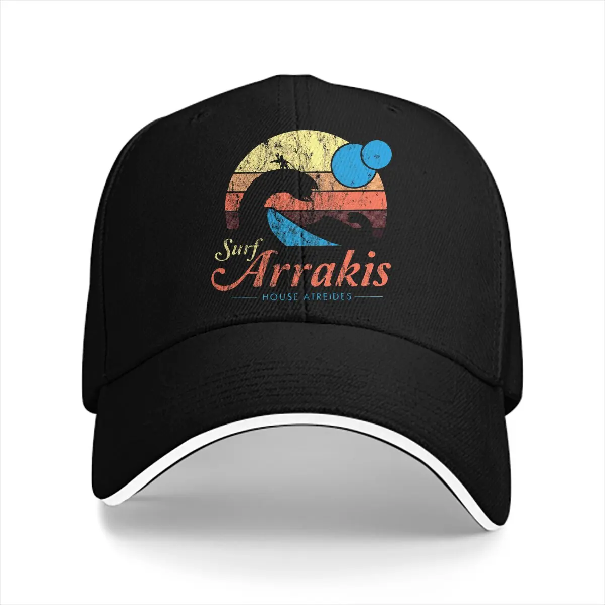 

Multicolor Hat Peaked Unisex Cap Surf Arrakis Casual Visor Protection Hats