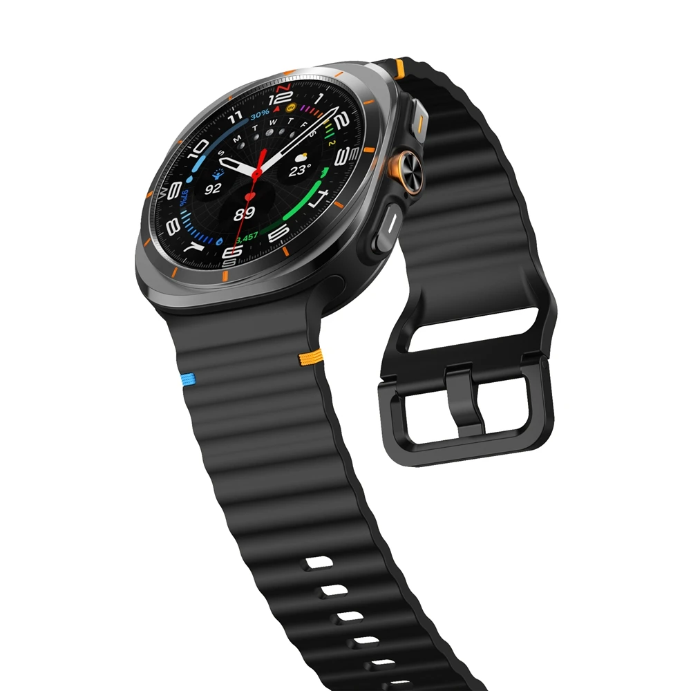 Premium No-Gap Silicone Sport Strap