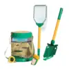 Child Beach Sand Outdoor Exploration Toys Beach Sand Adventure Toys Colorful Creativity Sandbox Toy for Birthday Hiking Kids 4