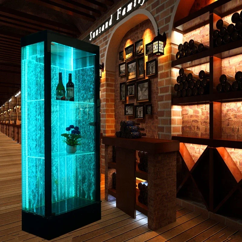 

light up furniture bar cabinet whisky wine drinks shelf corner liquor display cabinets