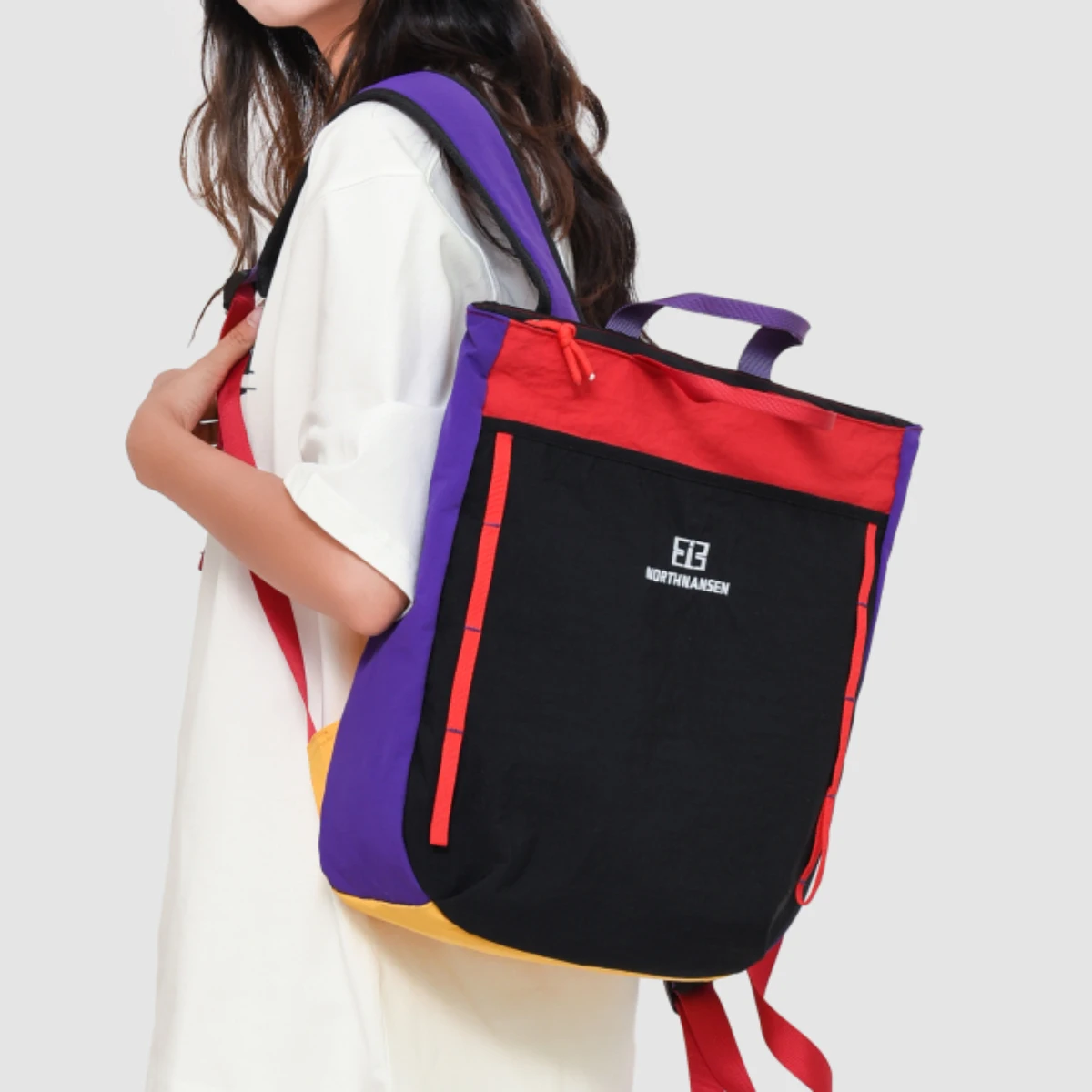 Backpack Women's Travel Lightweight Work Commuter Backpack Large Capacity High-End Niche Computer School Bag Men's Dopamine Cycling Mountain Climbing Hiking