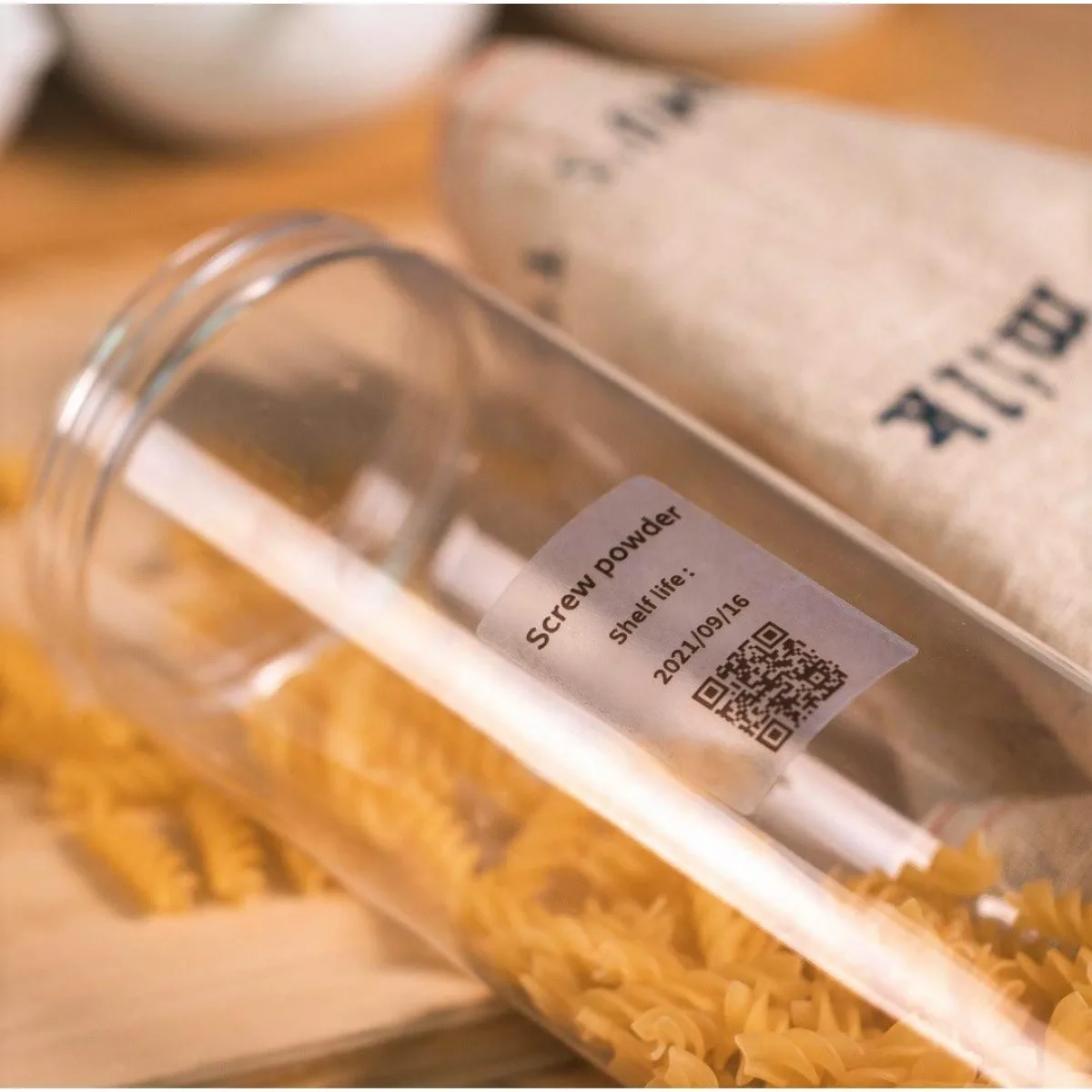 Original M110 M220 Clear Thermal Labels -1.57"x2.36" (40x60mm) Transparent Waterproof Label Refills Compatible with Phomemo M110