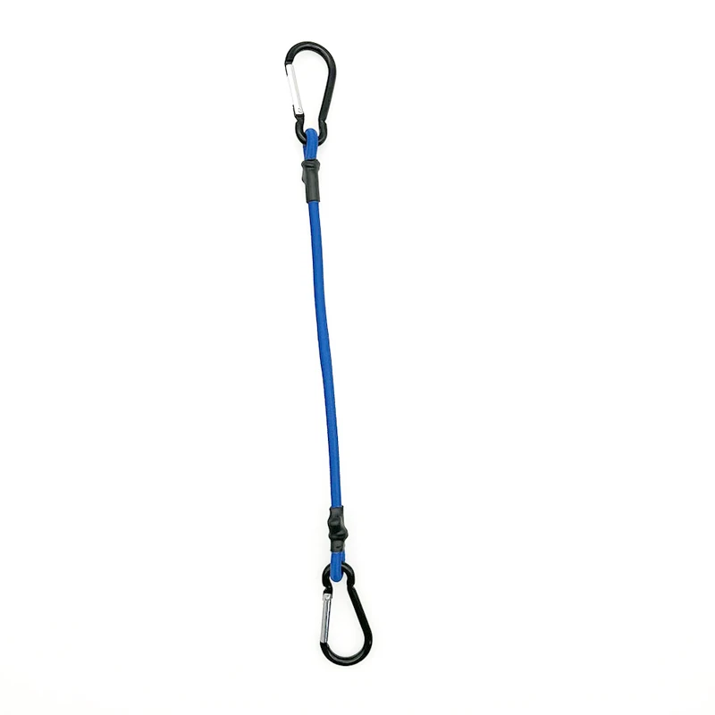 4/10Pcs Car Elastic Rope Outdoor Tent Bungee Cords With Carabiner Hooks For Camping Canopy Tarp Tent Fixed Binding Cord Fastener