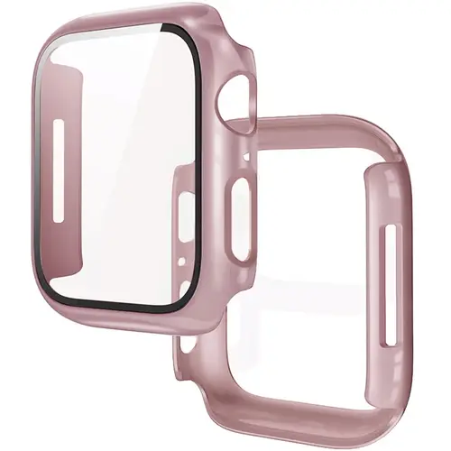 Tempered Glass+Cover For Apple Watch 11 10 9 8 7 46mm 42mm PC Bumper Screen Protector Case iWatch Series 7 6 5 4 SE3 44 40 45mm - Image 10