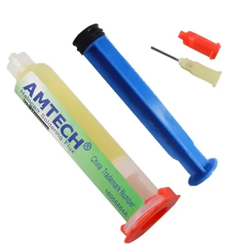 AMTECH NC-559-ASM BGA PCB 노 클린 솔더 페이스트, 용접 플럭스 그리스, 100% 정품, 10cc
