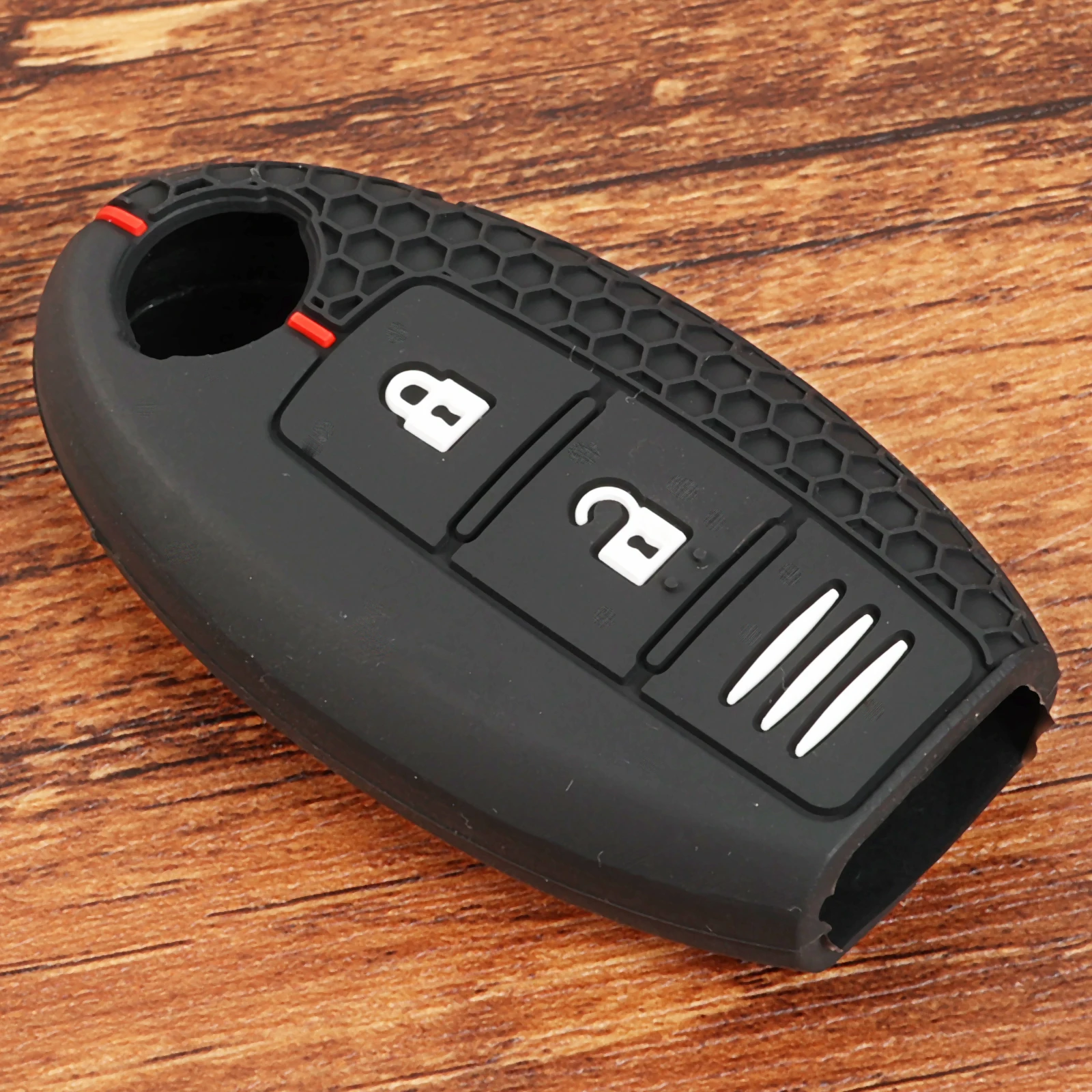 KUNIO Cover per chiave auto adatta per Nissan Qashqai J11 Micra Pulsar