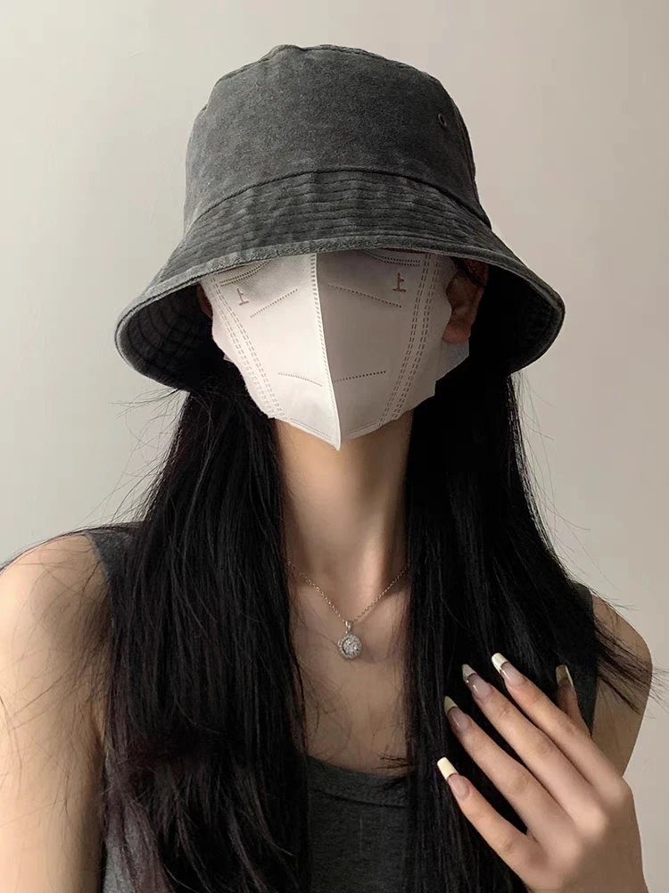 Vruća rasprodaja Vanjski šešir za sunce sa širokim obodom Ženski ljetni vizir za sunce Oprani kaubojski panama ribarske kape Unisex retro anti-UV bob šeširi_voghion.com