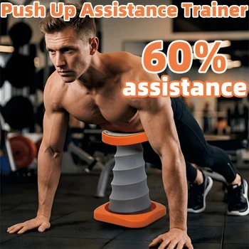 Supporto per Flessioni con Molla, Attrezzo per Allenamento Push-up per Principianti, Attrezzatura per Fitness a Casa per Uomini e Donne