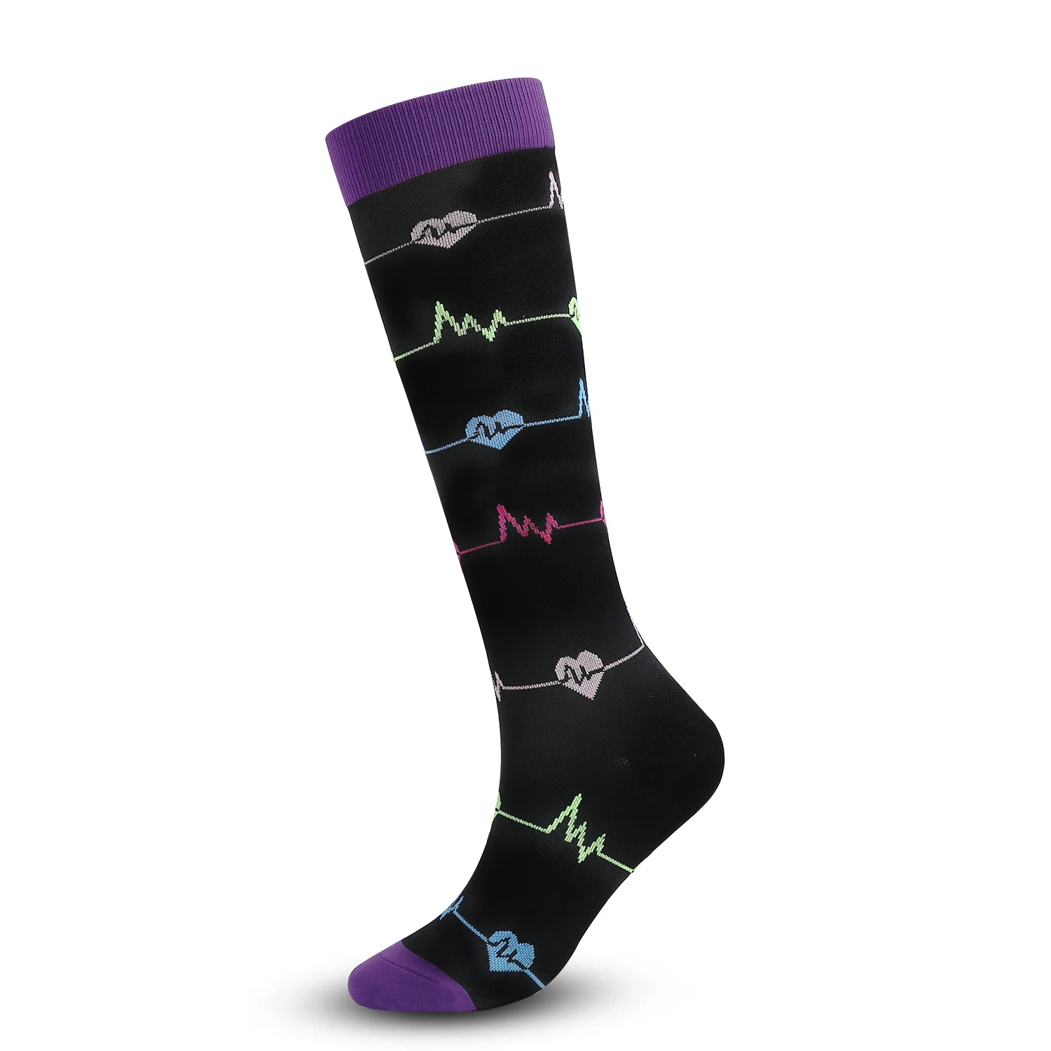 Enhanced Compression Socks for Sports & Outdoor Activities - Ideal for Varicose Veins and Pregnancy