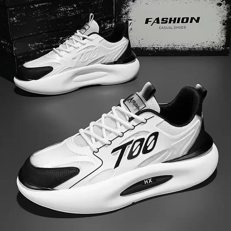 

Men's shoes, summer new breathable small white shoes, men's trend versatile, height increasing sports and leisure board shoes