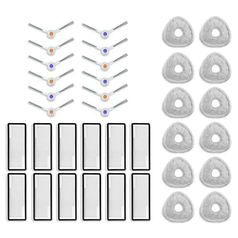 

For Narwal J4 / J4 Lite Robot Vacuum Cleaner Side Brush Mop Cloths Accessories Spare Parts Replacement Parts Attachment