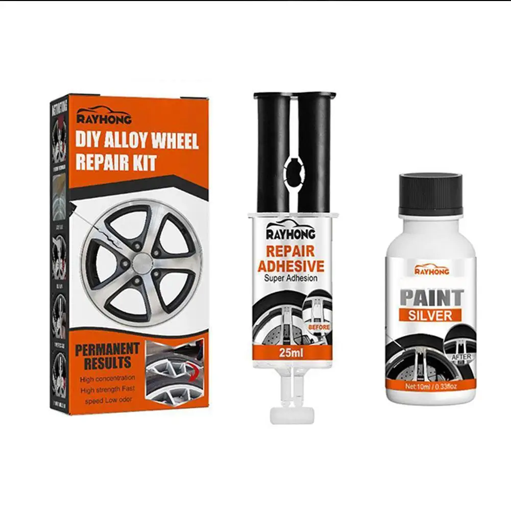 1 Pcs Universal Alloy Wheel Rim Scratch Repair Kit For Car Scratch Fix Quick Auto Paint Surface Repair Paint Scratc A6O5