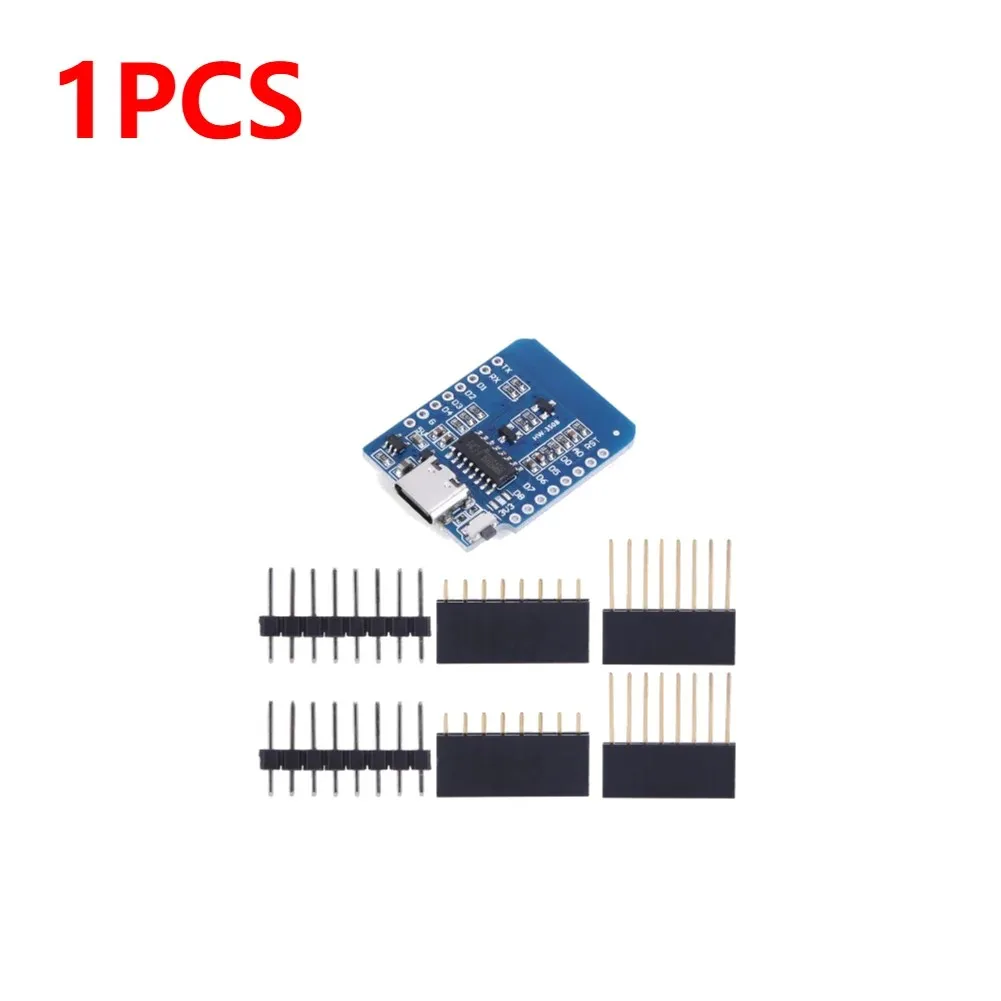 ตัวเลือกสินค้า บอร์ดพัฒนา ESP8266 D1 มินิ WIFI พร้อมขาเชื่อมต่อ USB