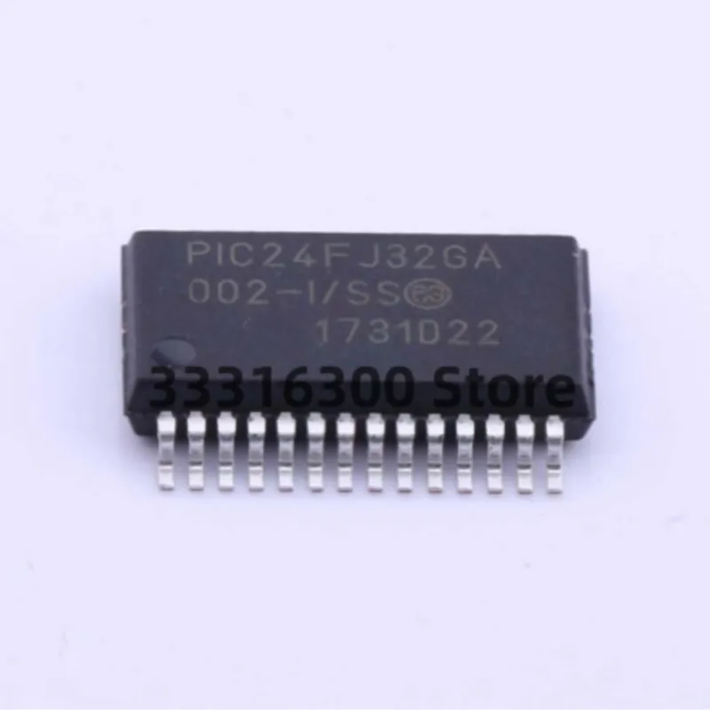

10PCS New PIC24FJ32GA002-I/SS SSOP28 Microcontroller chip IC