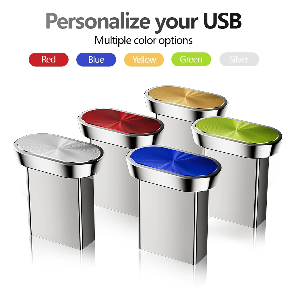 슈퍼 미니 엄지 USB 플래시 드라이브 펜 드라이브 128GB 64GB 32GB 신..