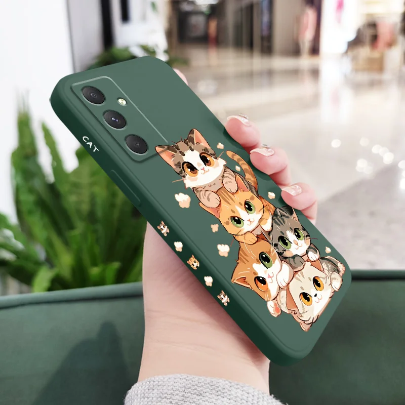 Adorable Soft Cat Design Phone Case