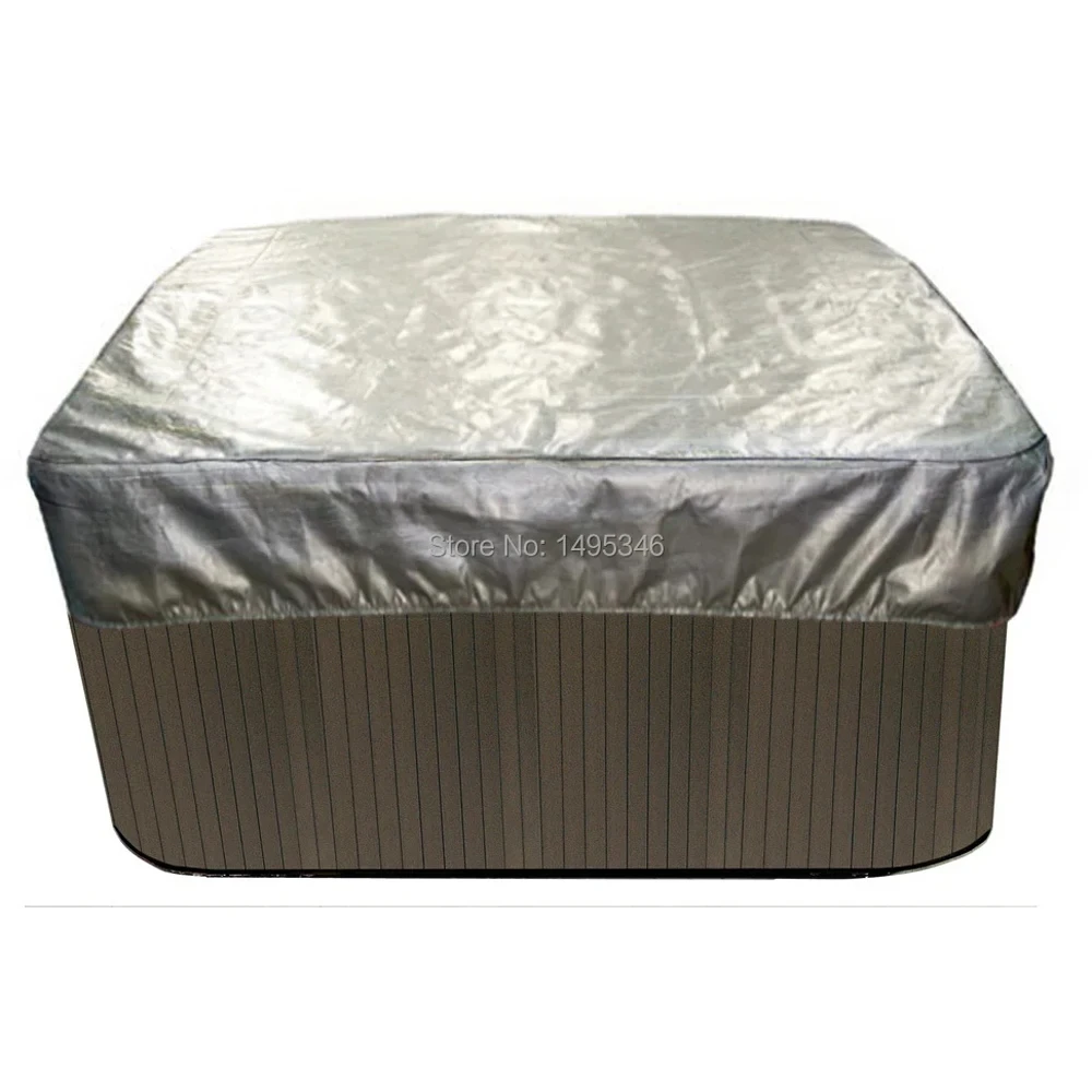 spa bag for keeping warm in winter, size 213cmx213cnx90cm, hot tub bag and spa sun shield can be customzed any shape and size