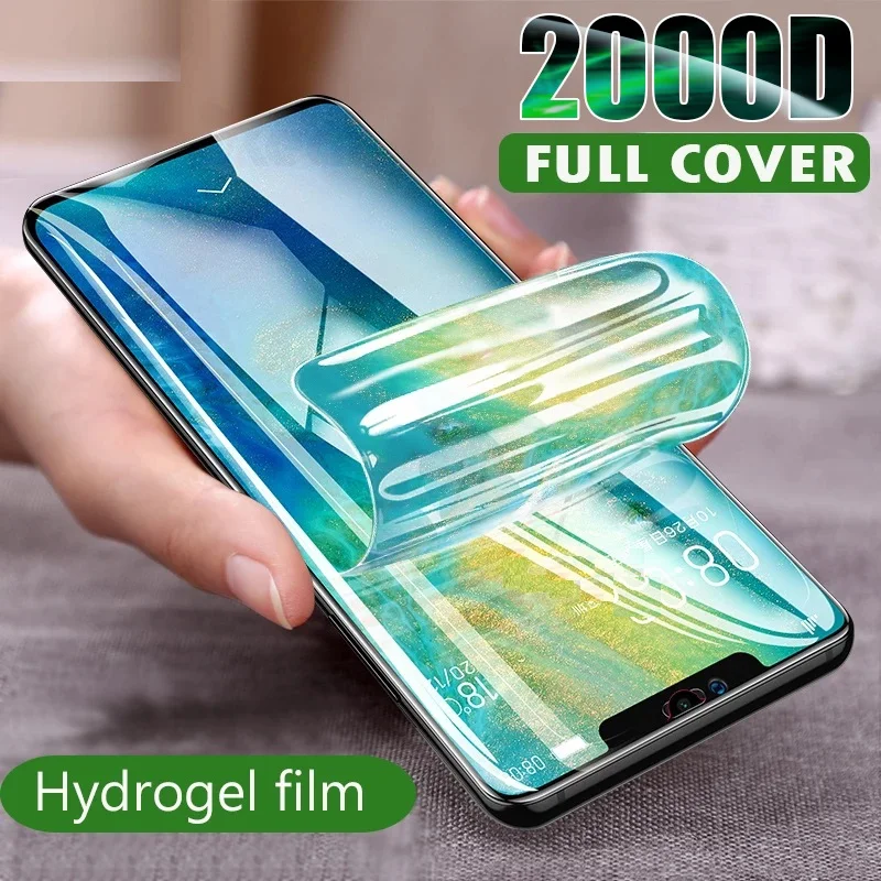 

Мягкая Гидрогелевая пленка для Huawei P50 P50E P40 P30 Lite Pro Mate 50 40 40E 30 20 Pro P Smart, Защитная пленка для экрана
