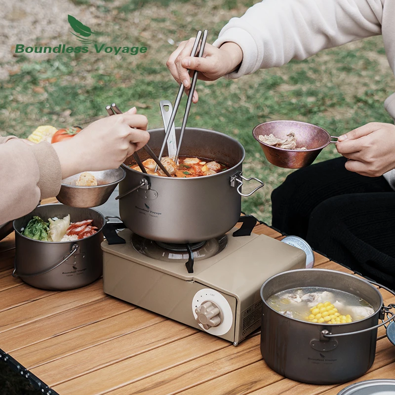 Amazon.co.jp: COOK'N'ESCAPE 1300ML チタン ハンギングポット