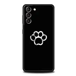 Schattige Dierenpoot Hart Zachte Siliconen Telefoon Hoes Cover