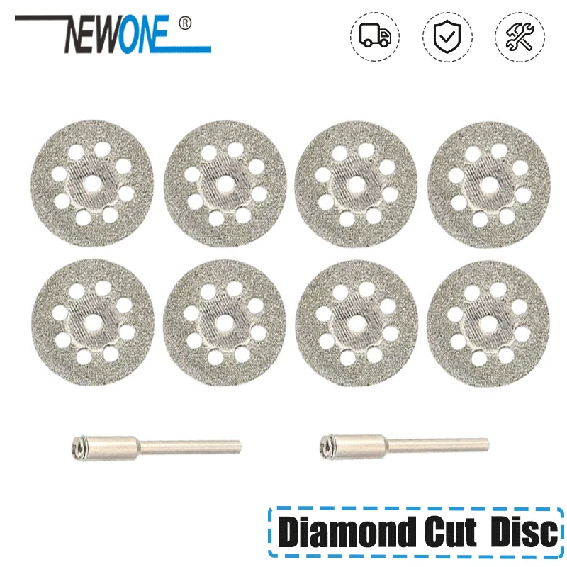 10Pcs 22 Millimetri Rotary Accessori Strumenti Diamond Cut Off Wheel Disco Misura Proxxon Dremel Rotary Strumenti Artigiano
