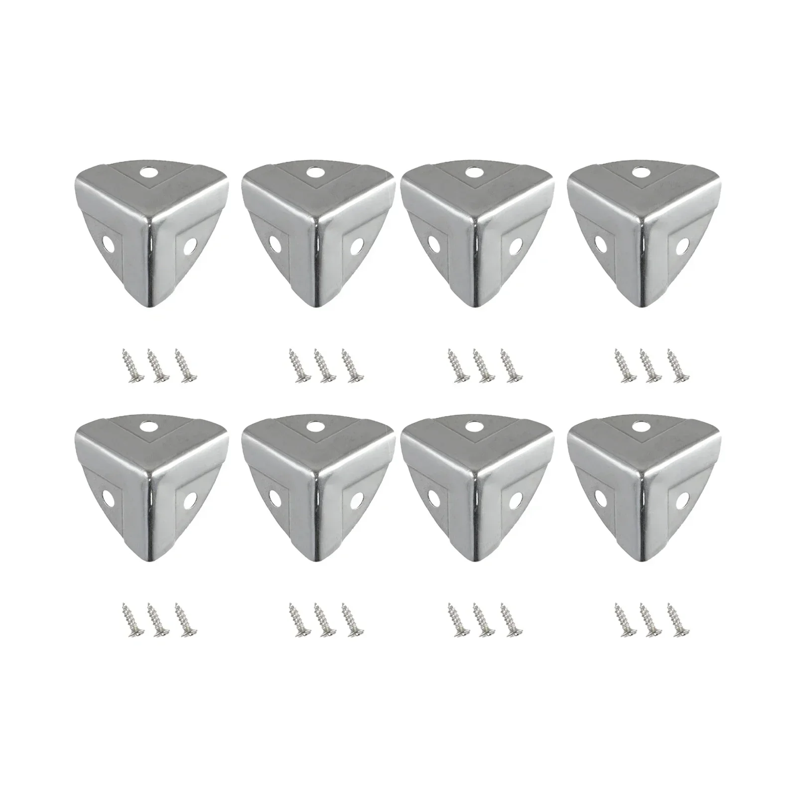 Furniture Corner Protector 4/8/12 Pieces Metal Box Corner Protector Wooden Box Corner Protector Furniture Decorative