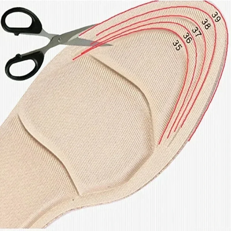 Memory Foam Insoles Women High-heel Shoes Insoles Anti-slip Cutable Insole Comfort Breathable Heel Protection Massage Shoe Pads shoe insoles,orthopedic insoles
