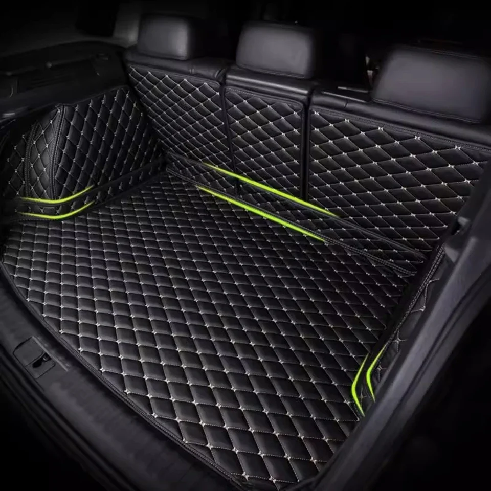 Custom Car Floor Mats Non-slip Artificial Leather For Changan Eado plus 2024 Auto Carpets Foot Coche Interior Accessories