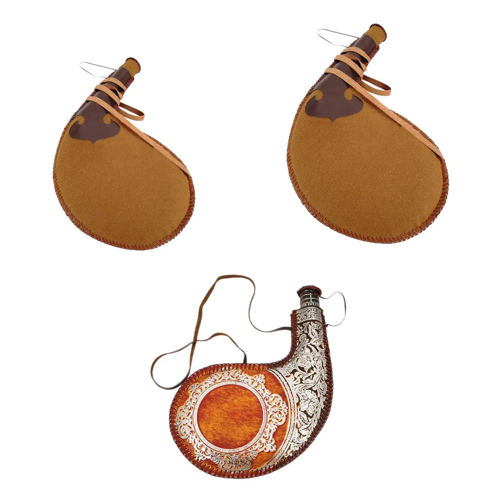 

Bota Bag Traditional Flask Pouch Prop for Parties Cosplay Events Hiking