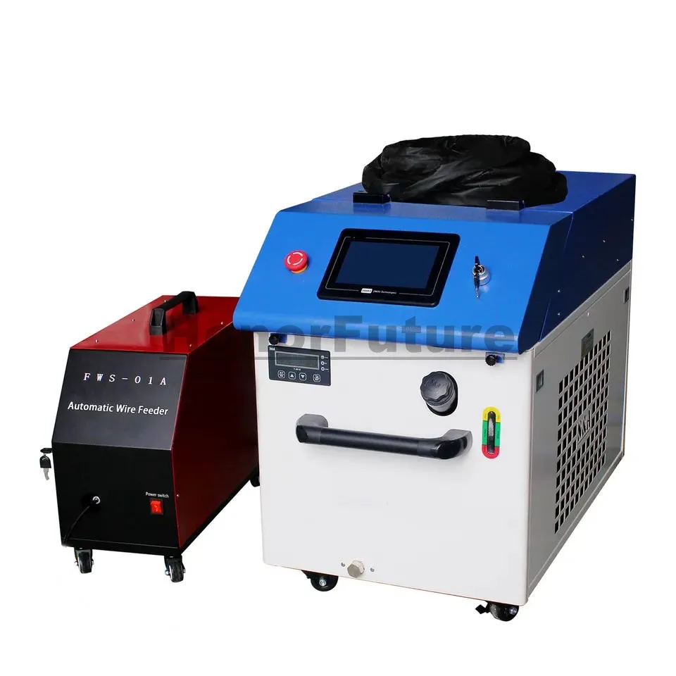 3 In 1 Hand-Held 1000W 1500W Fiber Laser Welding Cutting Cleaning Machine For Steel Welding Machine Aluminum Copper