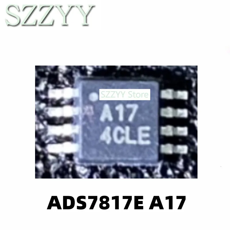 

5PCS ADS7817 ADS7817E screen printed A17 MSOP-8 packaged digital converter IC chip