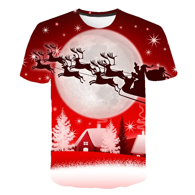 

3D Printed Stylish Casual Men's T-shirt