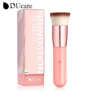 DUcare Foundation Brush Flat Top Kabuki Makeup Brushes Synthetic Hair Liquid Blending Mineral Powder Buffing Stippling Cosmetics 1