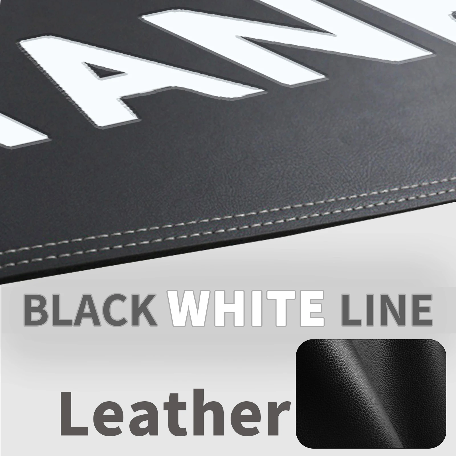 WIHTE LINE Leather