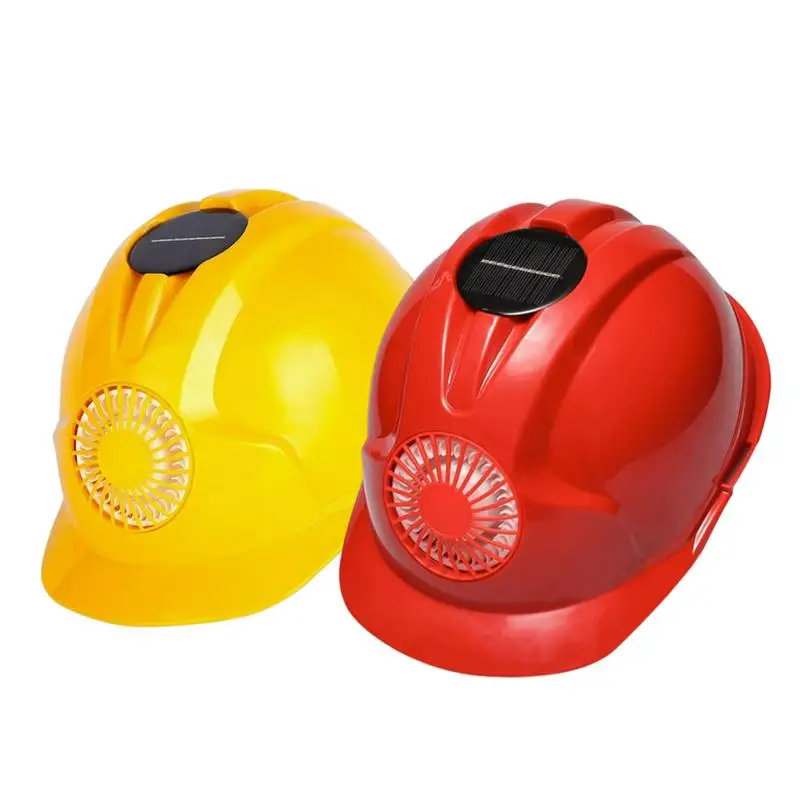 

Safety Helmets Cooling Fan Breeze Solar Helmets Hard Hat Head Protection Solar Powered Fan Hat Cooling Fan For Hard Hat & Safety