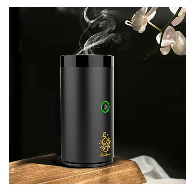 NAMSTE Home Car Air Freshener Fragrant Hotel Rechargeable USB Automatic Home Electric Incense Burner Aromatic Oasis Device electric bakhoor ramadan dukhoon arabic aroma diffuser for home office car rechargeable portable mini usb power incense burner