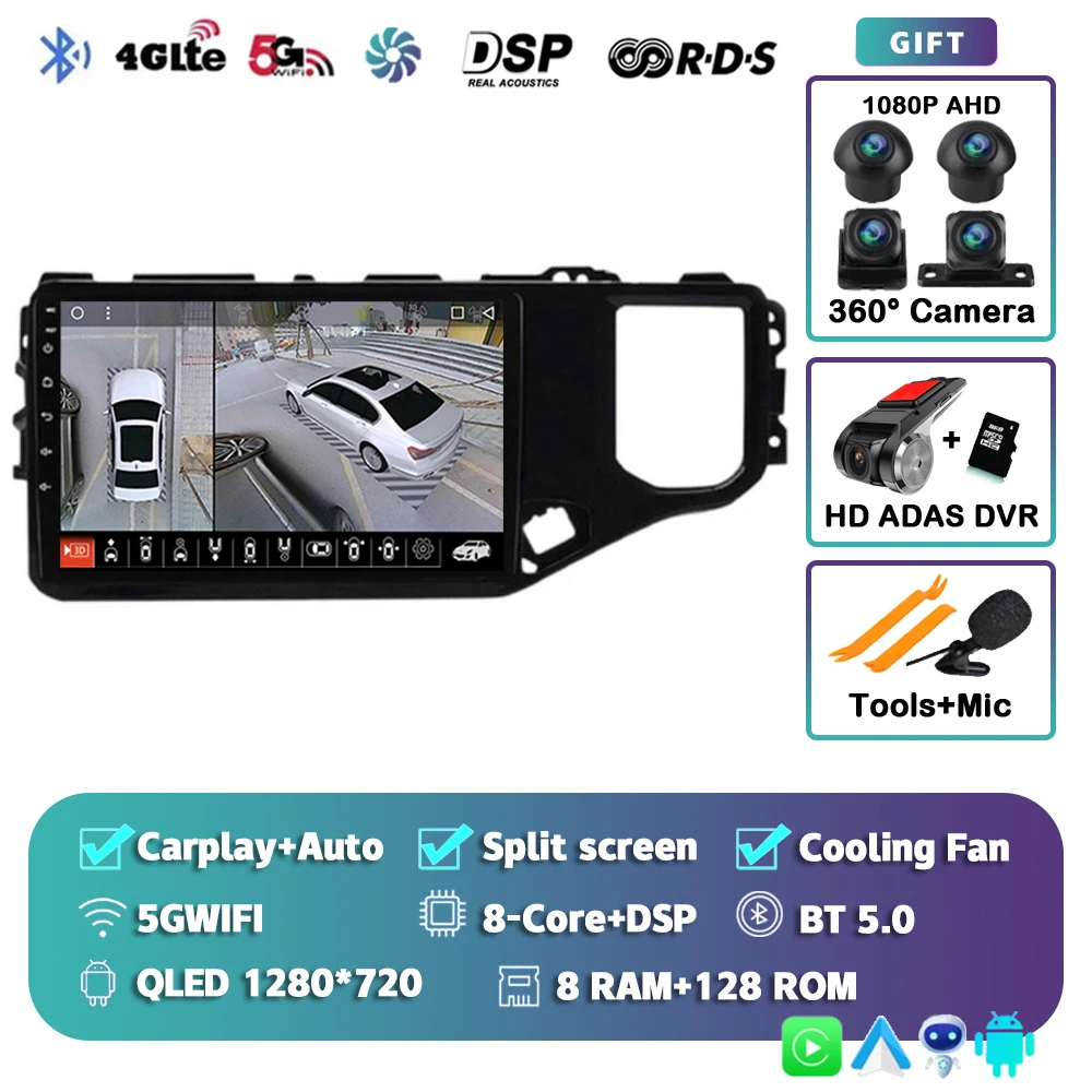 8G-128G 360 DVR