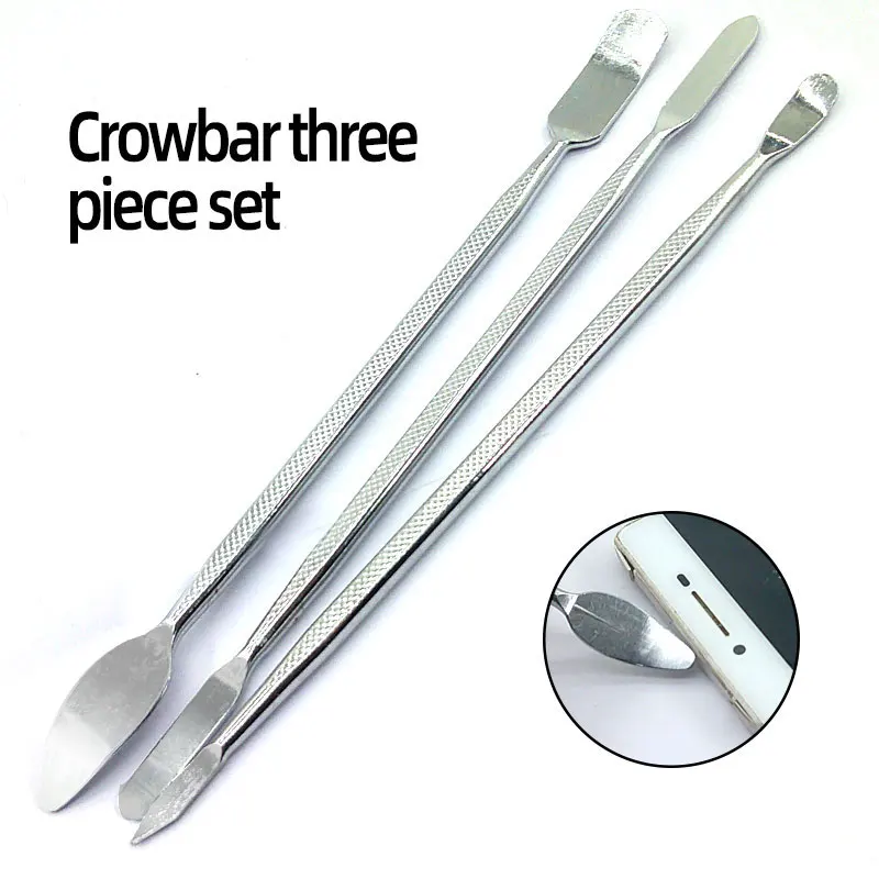 Manual Disassembly Tool Computer Mobile Phone Tablet Appliances Pry Bar Multi-purpose Bimetallic Head For More Convenient 8pcs