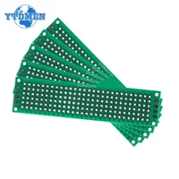 4-40pcs Universal PCB Kit Prototype Board Green Double Sided 2x8 3x7 4x6 5x7 7x9cm Printed Circuit Proto Board for DIY Soldering - Image 5