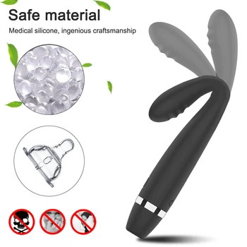 Fast Orgasm G Spot Finger Vibrator for Women Nipple Clitoris Stimulator Dildo Vagina Massager Female Sex Toys for Adults 18 5