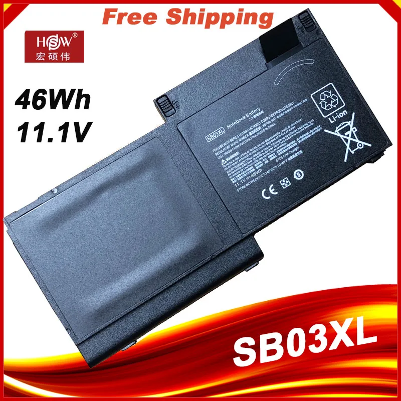 

SB03XL Battery for HP Elitebook 720 725 G1 G2 820 825 G1 G2, p/n: 716726-421 717378-001 716726-1C1 HSTNN-LB4T HSTNN-I13C