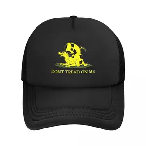Gadsden Snake Mesh Baseball Cap Men Women Fashion Sun Hats Dont Tread On Me Hats Snapback Caps Dad Hat Spring Trucker Caps