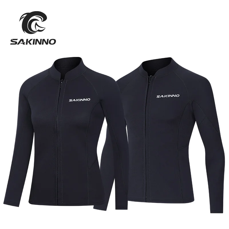 Men Women's Wetsuit Jacket or Pants 2mm/3mm Neoprene Wet Suits Tops or Bottoms Front Zip Thermal Swimsuit for Scuba Diving Surf diving suits