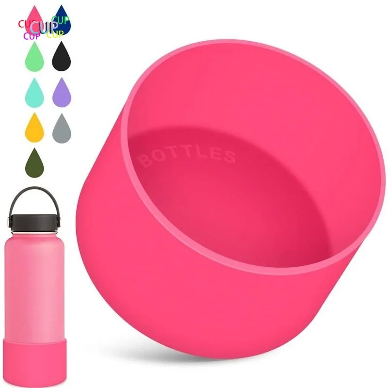 Silicone Boot for Hydro Flask 12oz-24oz Water Bottle, BPA Free Anti-Slip  Bottom Sleeve Cover for Hydro Flask Water Bottle - AliExpress