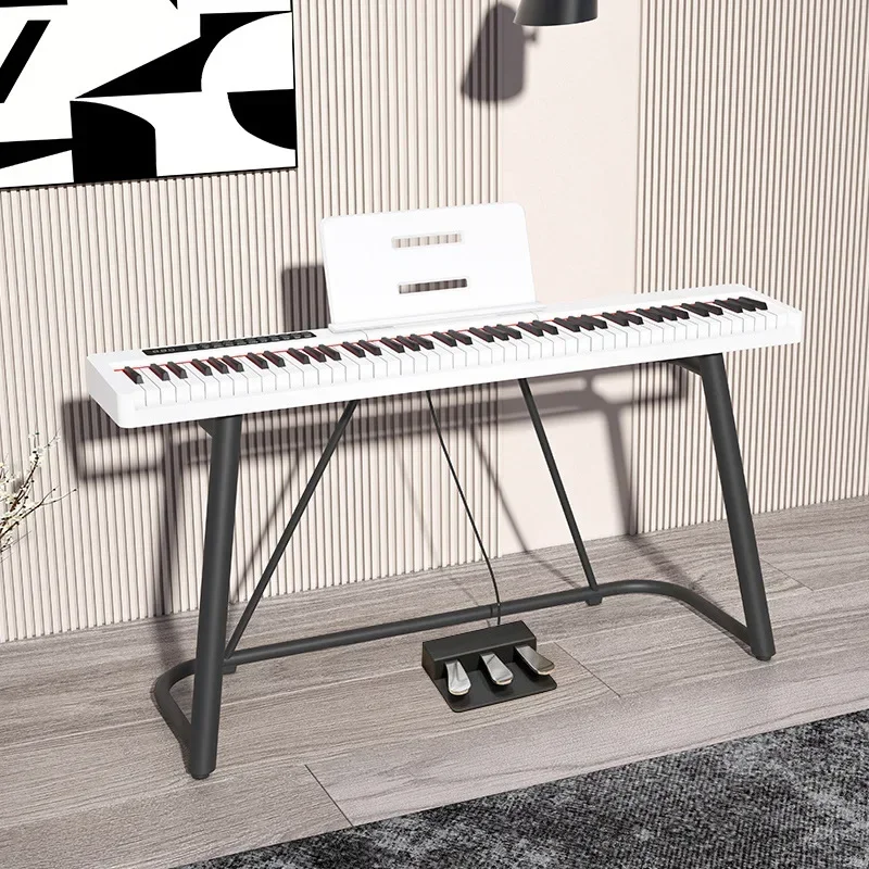 88 Keys Electronic Piano Children Beginners Electronic Organ Adult Professional Keyboard Instruments Portable Pianos Step
