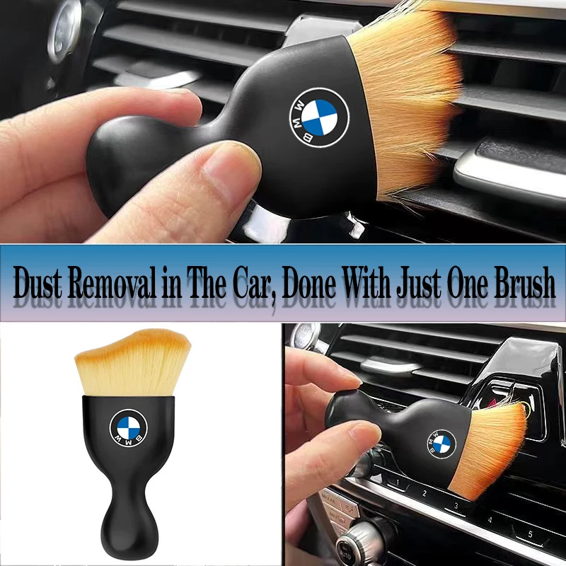 Outil de nettoyage des sorties d'air du tableau de bord de la voiture, brosses douces pour éliminer la poussière, pour BMW E46 E39 E90 E60 E36 F30 F10 E34 E30 F20 E92