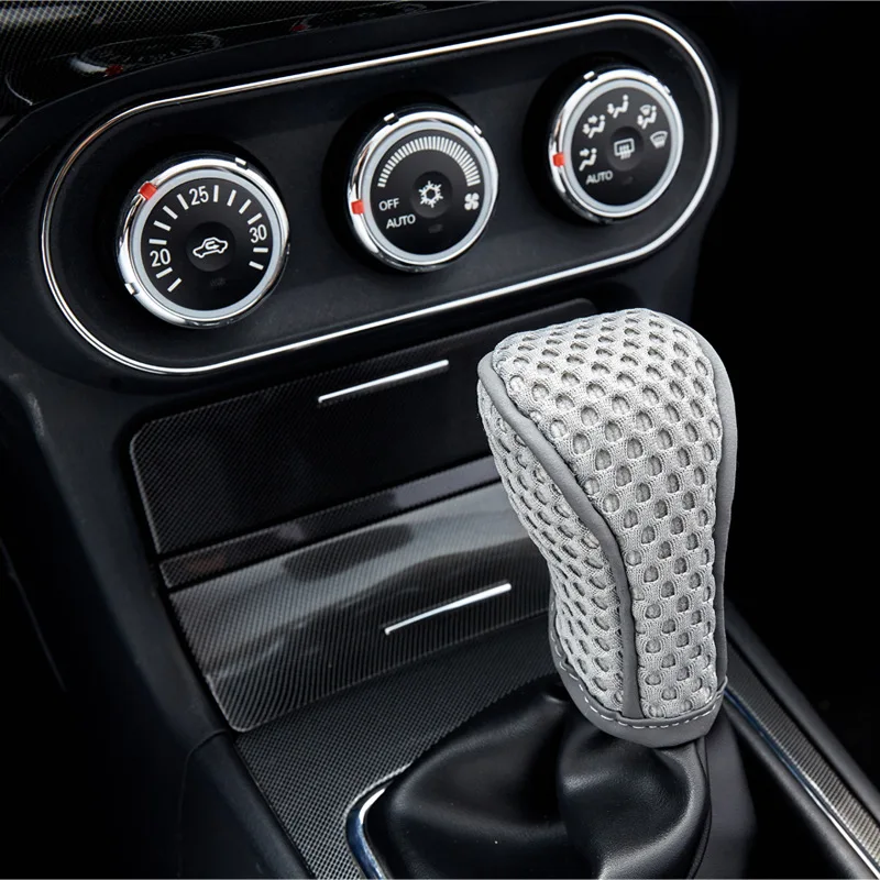 Car Shift Knob Cover Gear Shift Non Slip Grip Handle Protective Covers  Universal Gear Automatic Car Interior Accessories