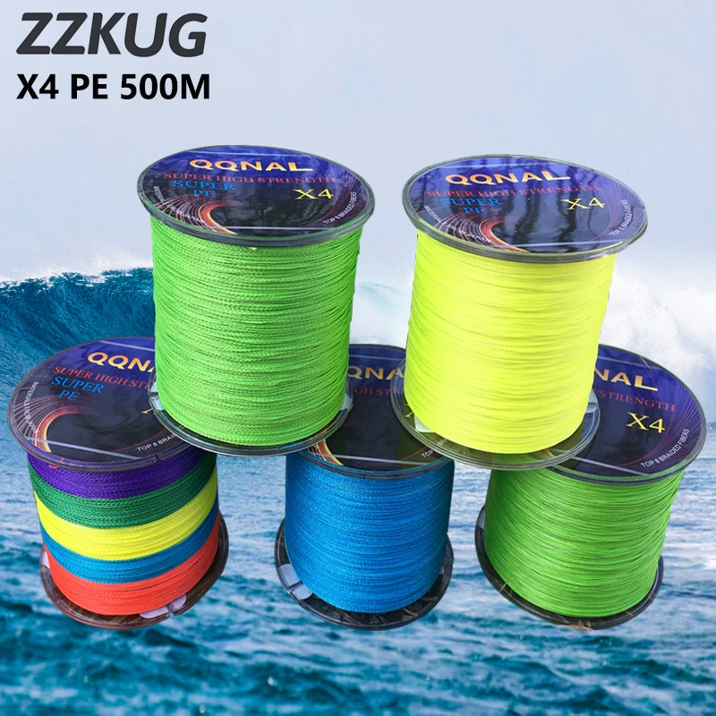 20lb Braided Fishing Line (9kg) 4 Strand Various Colours and Lengths PE