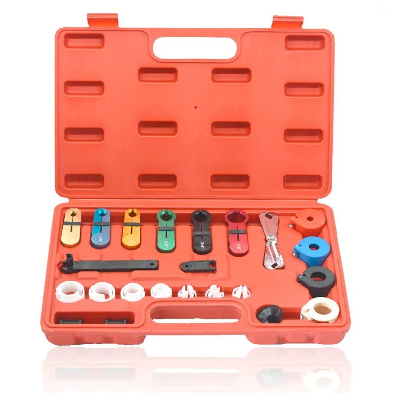 New!22pcs Fuel Transmission Line Cooler Quick Disconnect Auto A/C Tool