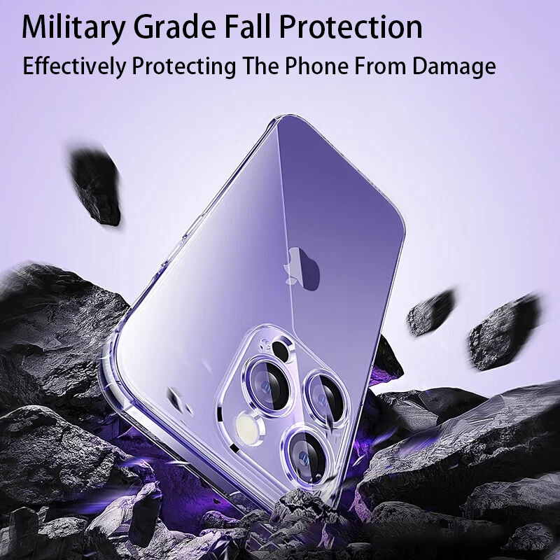 Ultra Thin Clear Silicone Phone Case - Soft Transparent Back Cover